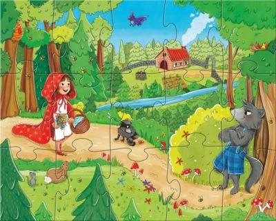 Haba Puzzles 4 X 15 Teile Märchenland 2 Haba Puzzles 4 X 15 Teile Märchenland – Bild 2