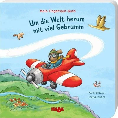 HABA 305058 Mein Fingerspur-Buch – Um Die Welt Herum Mit Viel Gebrumm 1 HABA 305058 Mein Fingerspur-Buch – Um Die Welt Herum Mit Viel Gebrumm