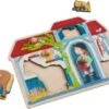 HABA 304592 Greifpuzzle Im Pferdestall