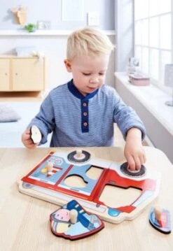 HABA 304594 Greifpuzzle Feuerwehrauto -Haba 13552175 03