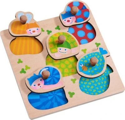 HABA 304589 Greifpuzzle Bunte Tiere 1 HABA 304589 Greifpuzzle Bunte Tiere
