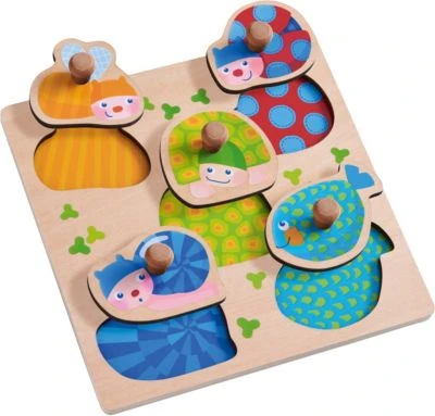 HABA 304589 Greifpuzzle Bunte Tiere 2 HABA 304589 Greifpuzzle Bunte Tiere – Bild 2