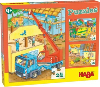 HABA 305469 Puzzles Auf Der Baustelle 1 HABA 305469 Puzzles Auf Der Baustelle