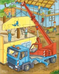 HABA 305469 Puzzles Auf Der Baustelle 6 HABA 305469 Puzzles Auf Der Baustelle -Haba 14253041 03