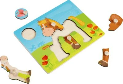 HABA 303771 Greifpuzzle Pferdefamilie 2 HABA 303771 Greifpuzzle Pferdefamilie – Bild 2
