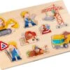HABA 303697 Greifpuzzle Baustellen-Welt