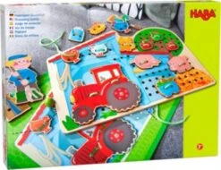 HABA 305289 Fädelspiel Bauernhof