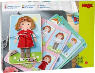 HABA 305165 Fädelspiel Anziehspaß 1 HABA 305165 Fädelspiel Anziehspaß