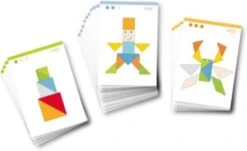 HABA 305777 Legespiel Bunter Tangram-Mix, 21-tlg. -Haba 18898594 04