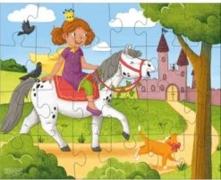 HABA 305916 Puzzles Prinzessin Valerie, 3 X 24 Teile -Haba 18898604 03