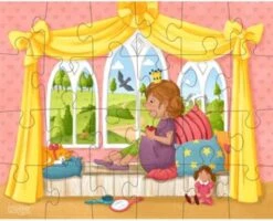 HABA 305916 Puzzles Prinzessin Valerie, 3 X 24 Teile -Haba 18898604 04