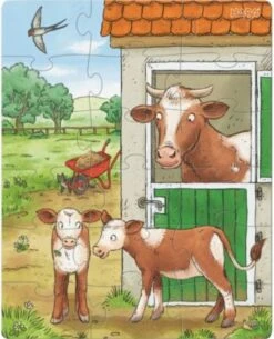 HABA 305884 Puzzles Bauernhoftierkinder - 12/15/18 Teile -Haba 18898606 04