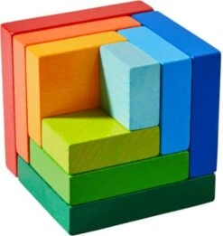 HABA 305460 3D-Legespiel Farbenwürfel, 10-tlg. -Haba 18898616 03
