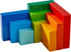 HABA 305460 3D-Legespiel Farbenwürfel, 10-tlg. -Haba 18898616 06