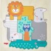 HABA 305710 Holzpuzzle - Tierisch Wild, 5 Teile