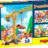 HABA 305883 Puzzles Baustellenfahrzeuge - 12/15/18 Teile