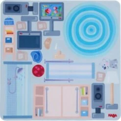 HABA 306157 Little Friends – Puppenhaus Klebe-Deko-Accessoires Stadtvilla -Haba 18906997 04