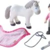 HABA 306168 Little Friends – Reiterin Sanya Und Pferd Saphira