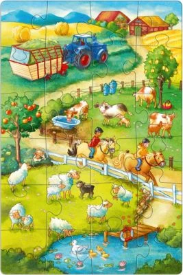 HABA 306162 Puzzles Bauernhof 2 HABA 306162 Puzzles Bauernhof – Bild 2