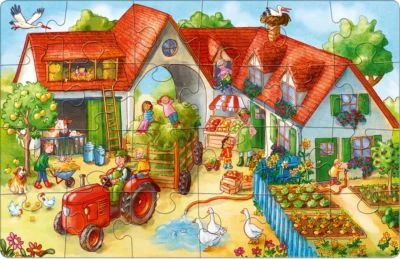 HABA 306162 Puzzles Bauernhof 3 HABA 306162 Puzzles Bauernhof – Bild 3