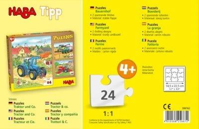 HABA 306162 Puzzles Bauernhof 4 HABA 306162 Puzzles Bauernhof – Bild 4