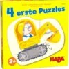 HABA 306181 4 Erste Puzzles – Baustelle