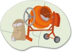 HABA 306181 4 Erste Puzzles – Baustelle -Haba 19019641 03