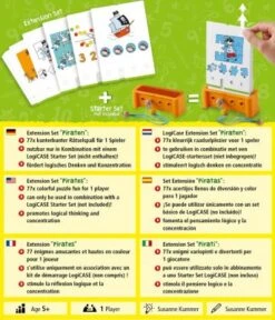HABA 306124 LogiCASE Extension Set – Piraten -Haba 19019643 04