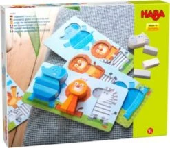 HABA 306087 Holzpuzzle Tierisch Wild -Haba 19019681 04