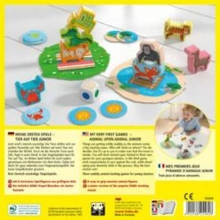 HABA 306068 Meine Ersten Spiele – Tier Auf Tier Junior -Haba 19019713 04