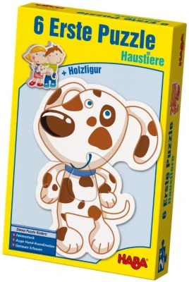 HABA 3902 6 Erste Puzzle - Haustiere 1 HABA 3902 6 Erste Puzzle - Haustiere