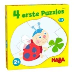 HABA 306477 4 Erste Puzzles – Auf Der Wiese