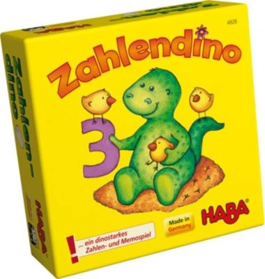 HABA 4928 Zahlendino (Zahlen- Und Memospiel) 1 HABA 4928 Zahlendino (Zahlen- Und Memospiel)