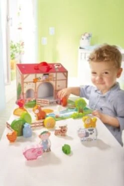 HABA 5581 Meine Erste Spielwelt - Bauernhof: Großes Spielset Auf Dem Land -Haba 2389487 03