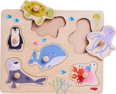 HABA 306543 Greifpuzzle Meerestiere 3 HABA 306543 Greifpuzzle Meerestiere – Bild 3