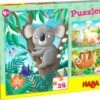 HABA 306480 Puzzles Koala, Faultier & Co.