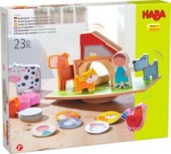HABA 306288 Stapelspiel Tierischer Balanceakt