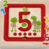 HABA 305529 Holzpuzzle Zahlenfreunde