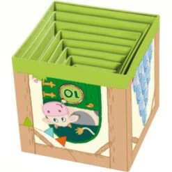 HABA 5879 Meine Erste Spielwelt Bauernhof - Stapelwürfel Auf Dem Land -Haba 2544495 03