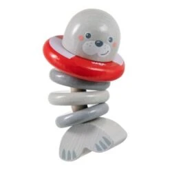 HABA 306691 Klapperfigur Robbe