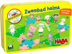 Haba !!! Spiel - Schwimmbad Halma (Niederländisch) = Deutsch 306033 - Französisch 306035