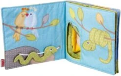 HABA 300146 Stoffbuch Elefant Egon 5 HABA 300146 Stoffbuch Elefant Egon -Haba 3366805 03