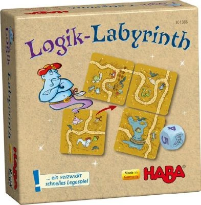 HABA 301886 Mitbringspiel Logik-Labyrinth 1 HABA 301886 Mitbringspiel Logik-Labyrinth