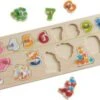 HABA 301961 Greifpuzzle Tierischer Zählspaß