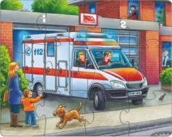 HABA 302759 Puzzles - 12/15/18 Teile - Polizei, Feuerwehr & Co. 6 HABA 302759 Puzzles - 12/15/18 Teile - Polizei, Feuerwehr & Co. -Haba 5446186 03