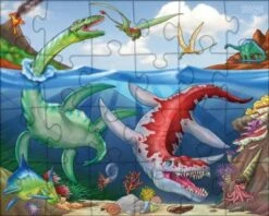 HABA 303377 Puzzles - 3 X 24 Teile - Dinosaurier -Haba 7188816 03
