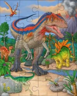 HABA 303377 Puzzles - 3 X 24 Teile - Dinosaurier -Haba 7188816 04
