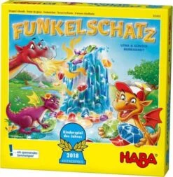KINDERSPIEL DES JAHRES 2018 - HABA 303402 Funkelschatz
