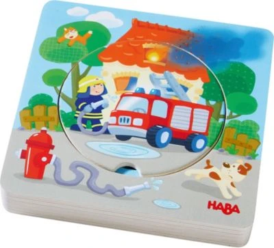 HABA 303252 Holzpuzzle Feuerwehr-Einsatz 2 HABA 303252 Holzpuzzle Feuerwehr-Einsatz – Bild 2