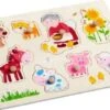HABA 303183 Greifpuzzle Oma Lenis Tiere